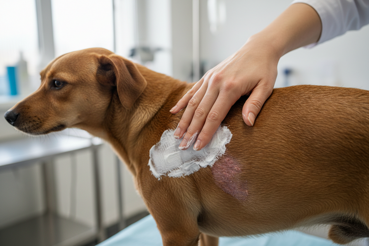 Dermatological skin care for pets