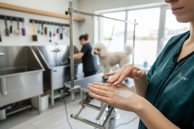 Groomer Hands Protection